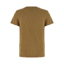 Brown Cotton T-Shirt