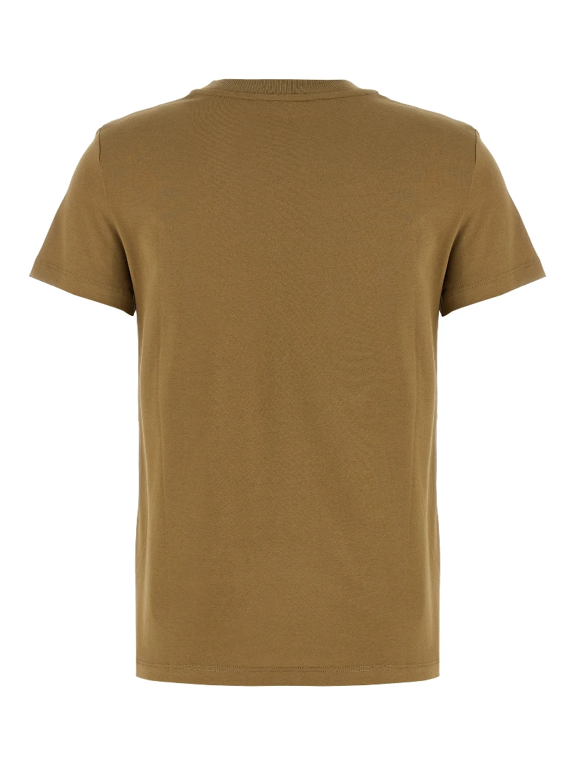 Brown Cotton T-Shirt