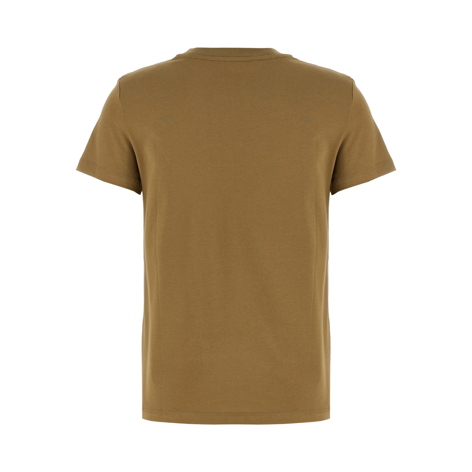 Brown Cotton T-Shirt