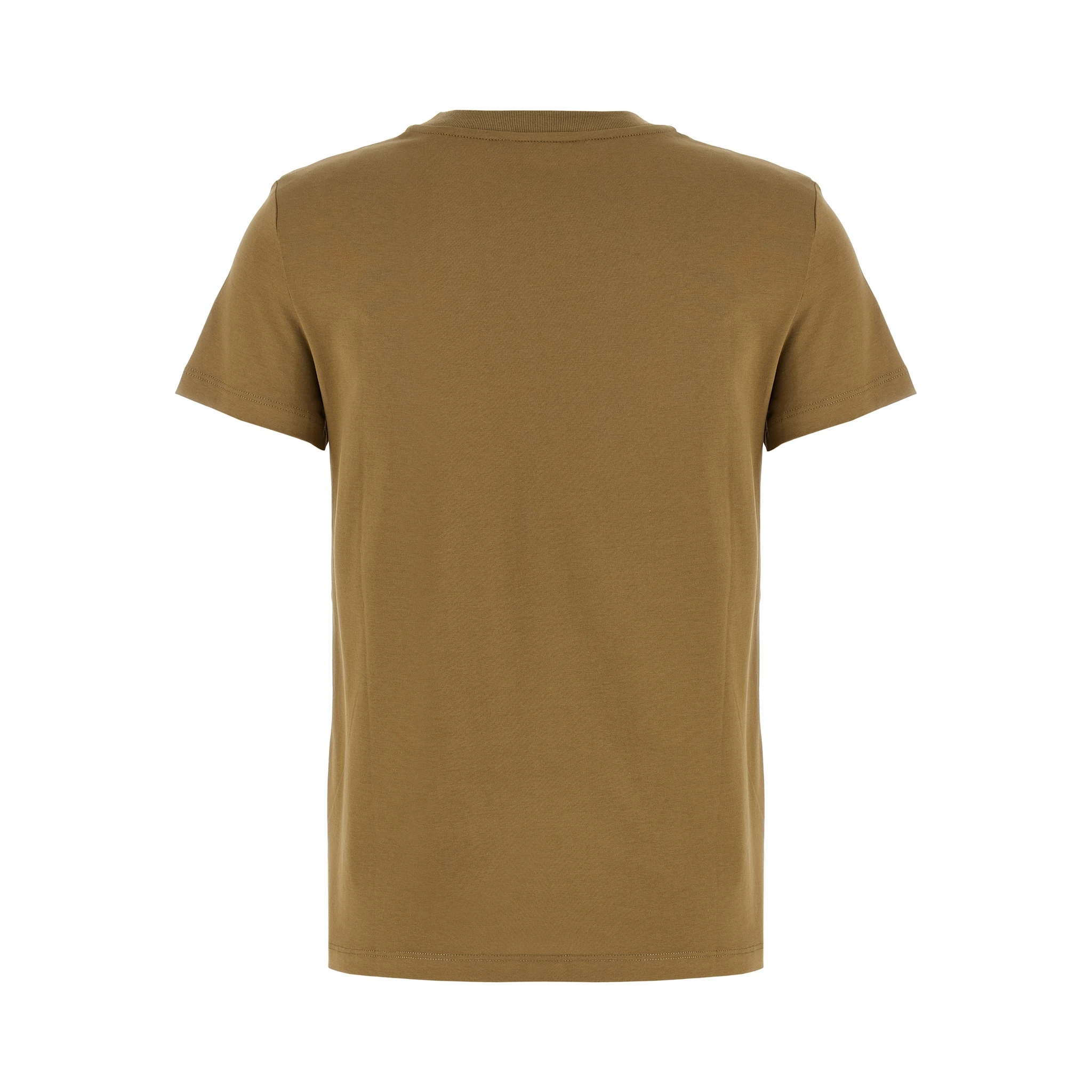 Brown Cotton T-Shirt