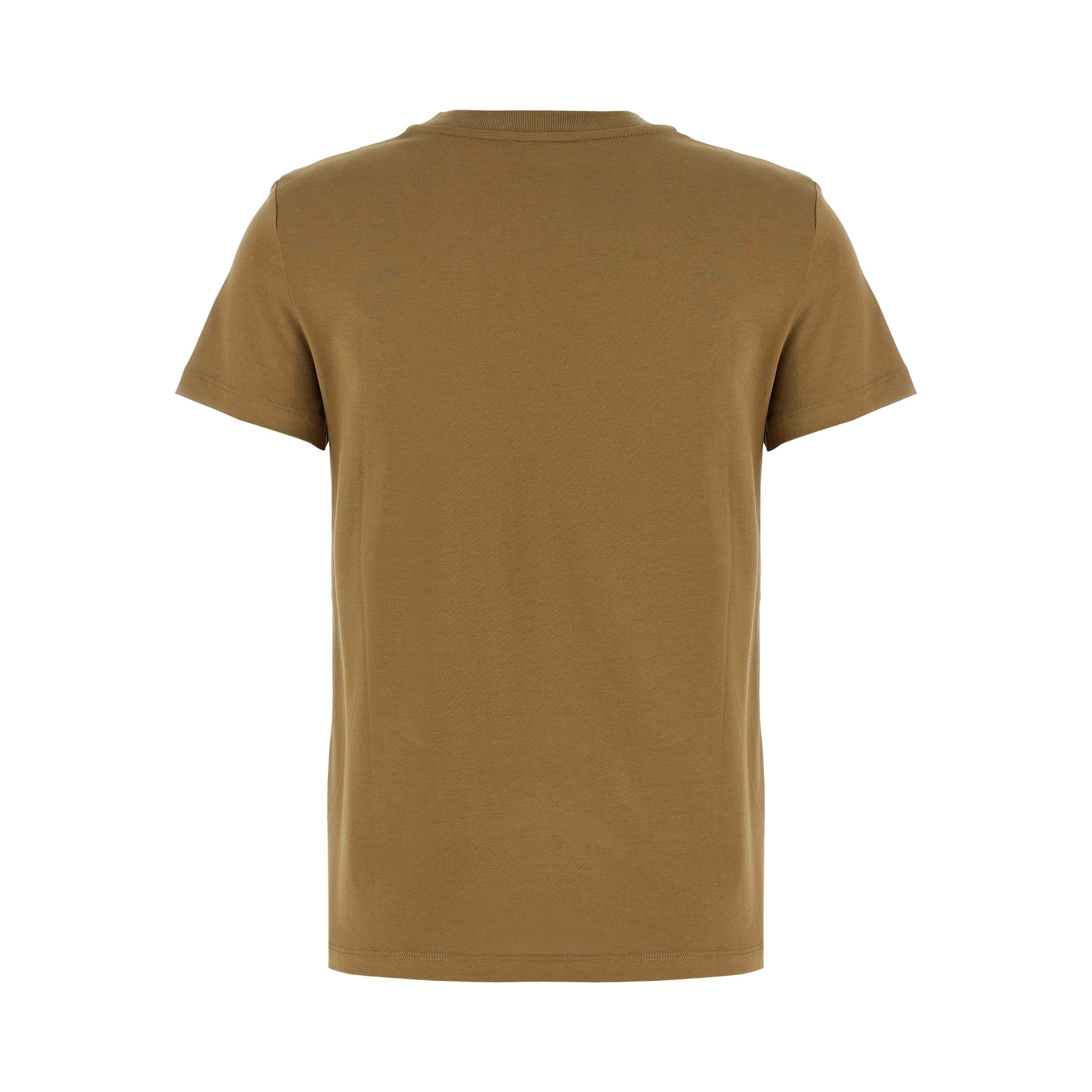 Brown Cotton T-Shirt