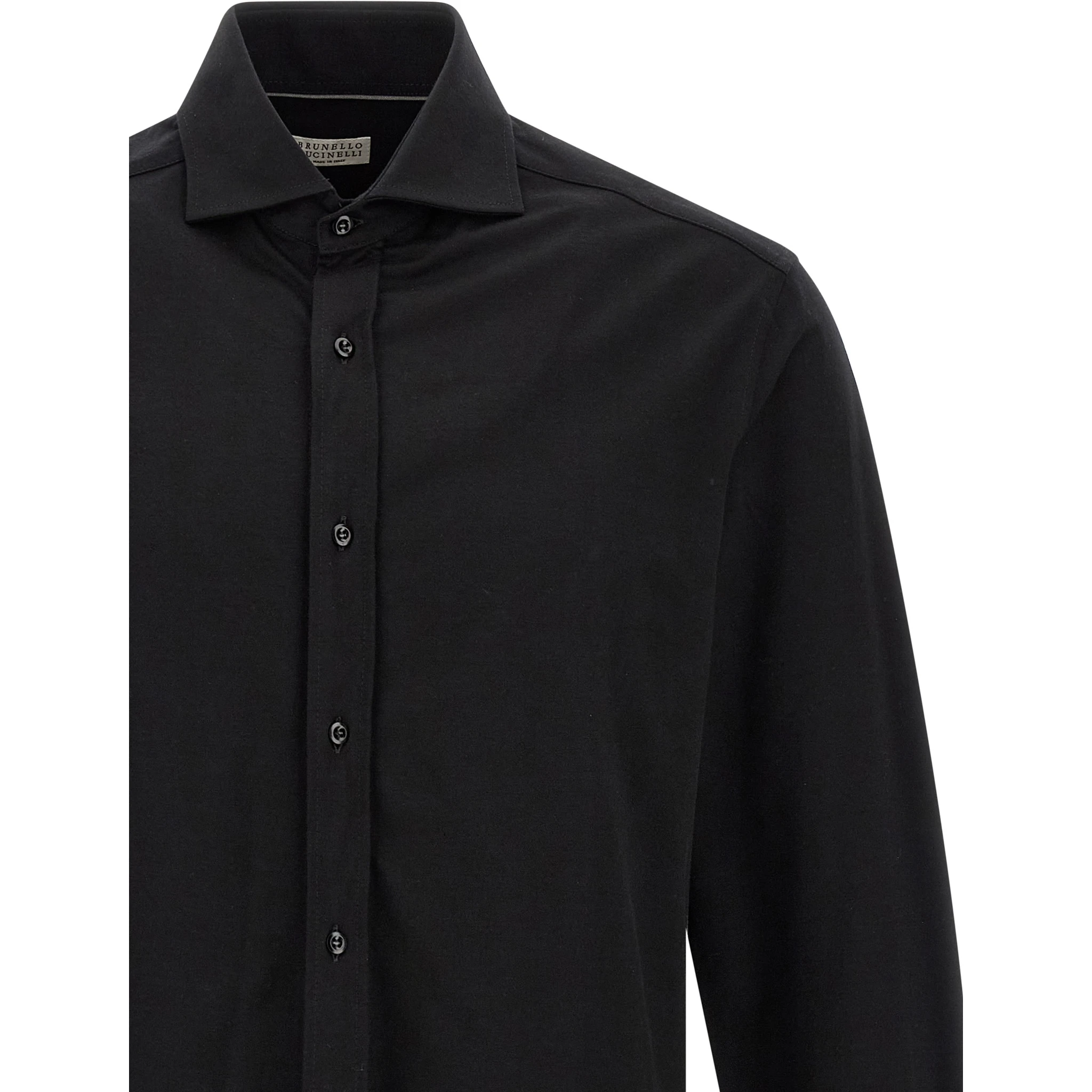 Black Cotton Blouse