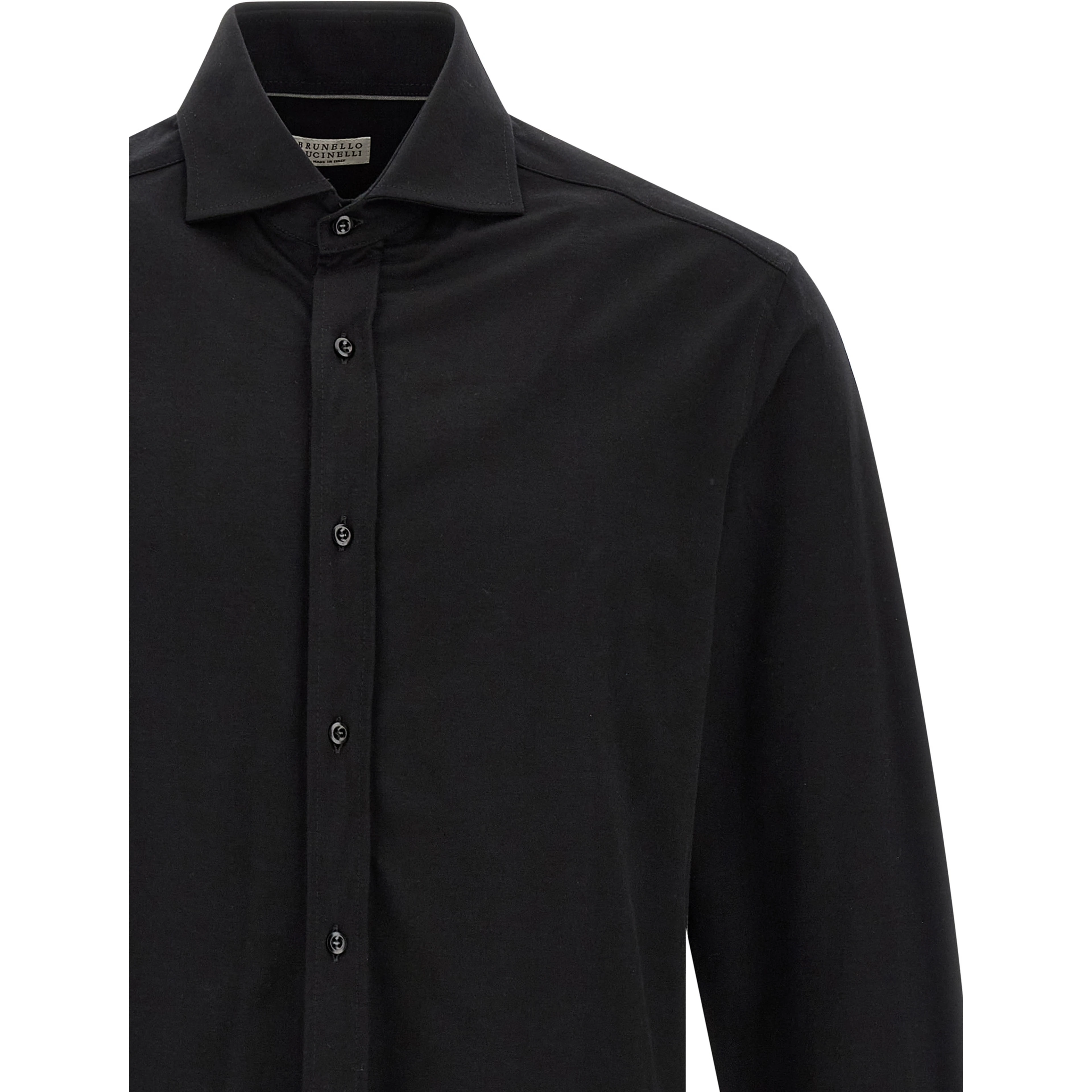 Black Cotton Blouse
