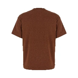 Brown Cotton T-Shirt