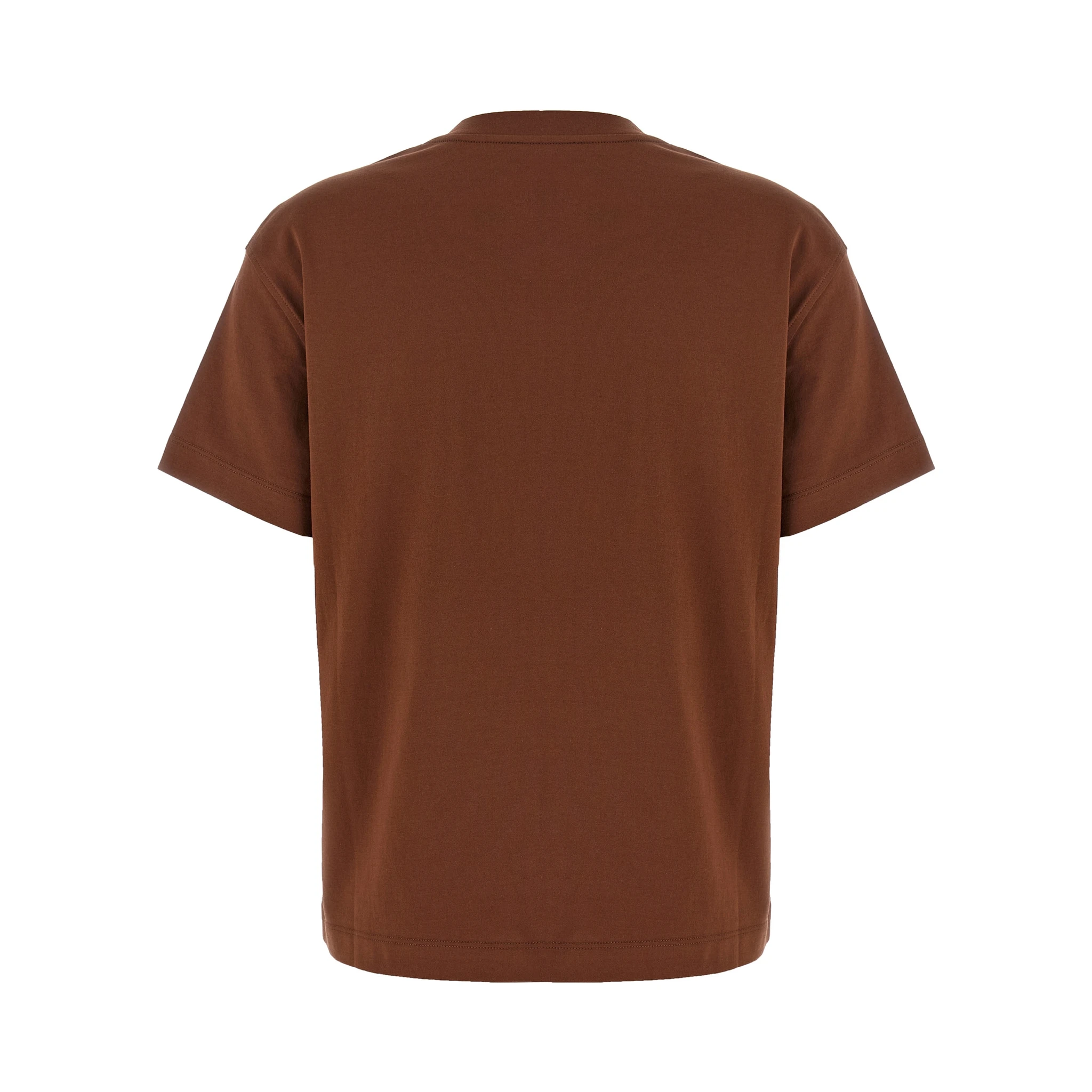 Brown Cotton T-Shirt