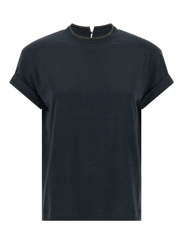 Blue Cotton T-Shirt