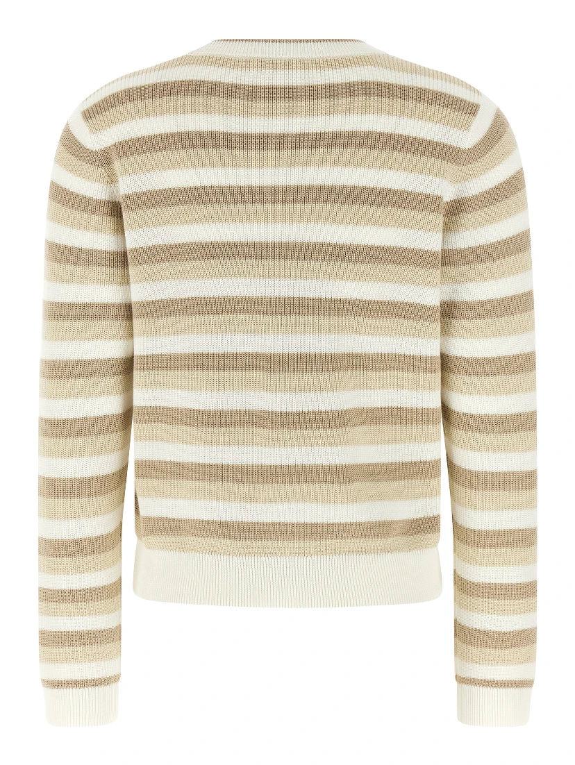 Beige Cotton Cardigan