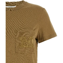 Brown Cotton T-Shirt