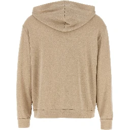 Beige Cotton Cardigan