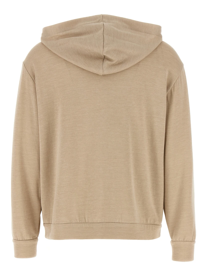 Beige Cotton Cardigan