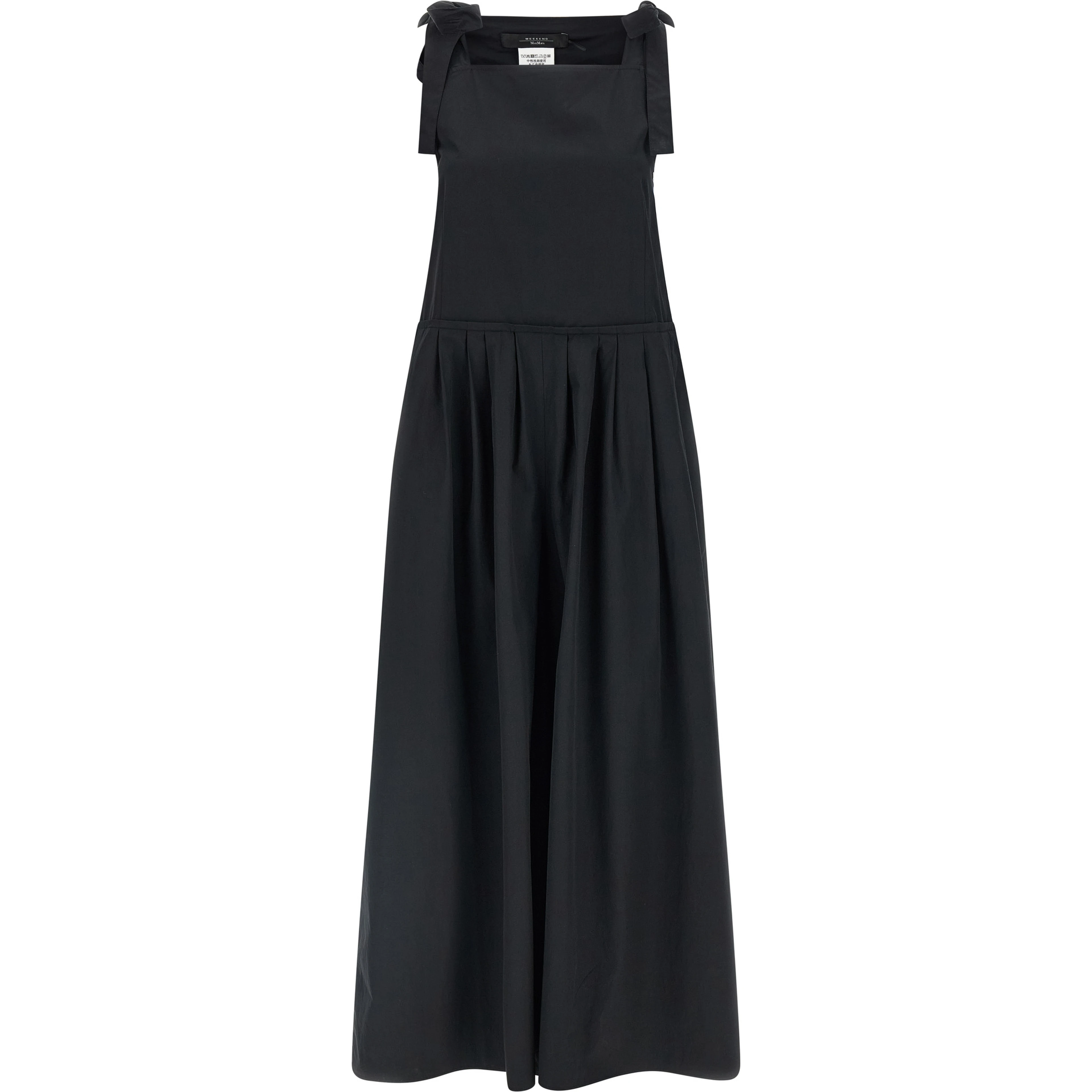 Black Cotton Jumpsuit