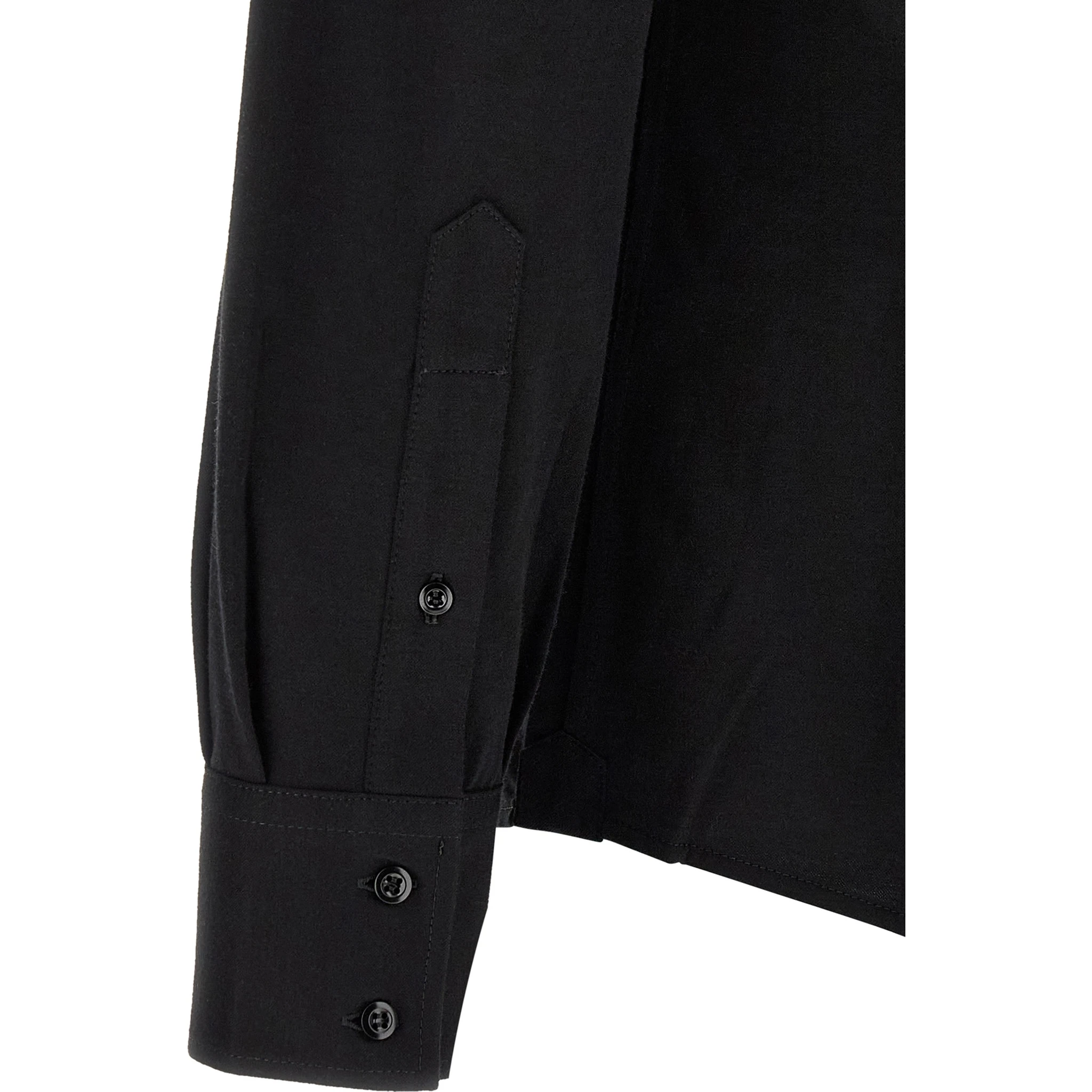 Black Cotton Blouse