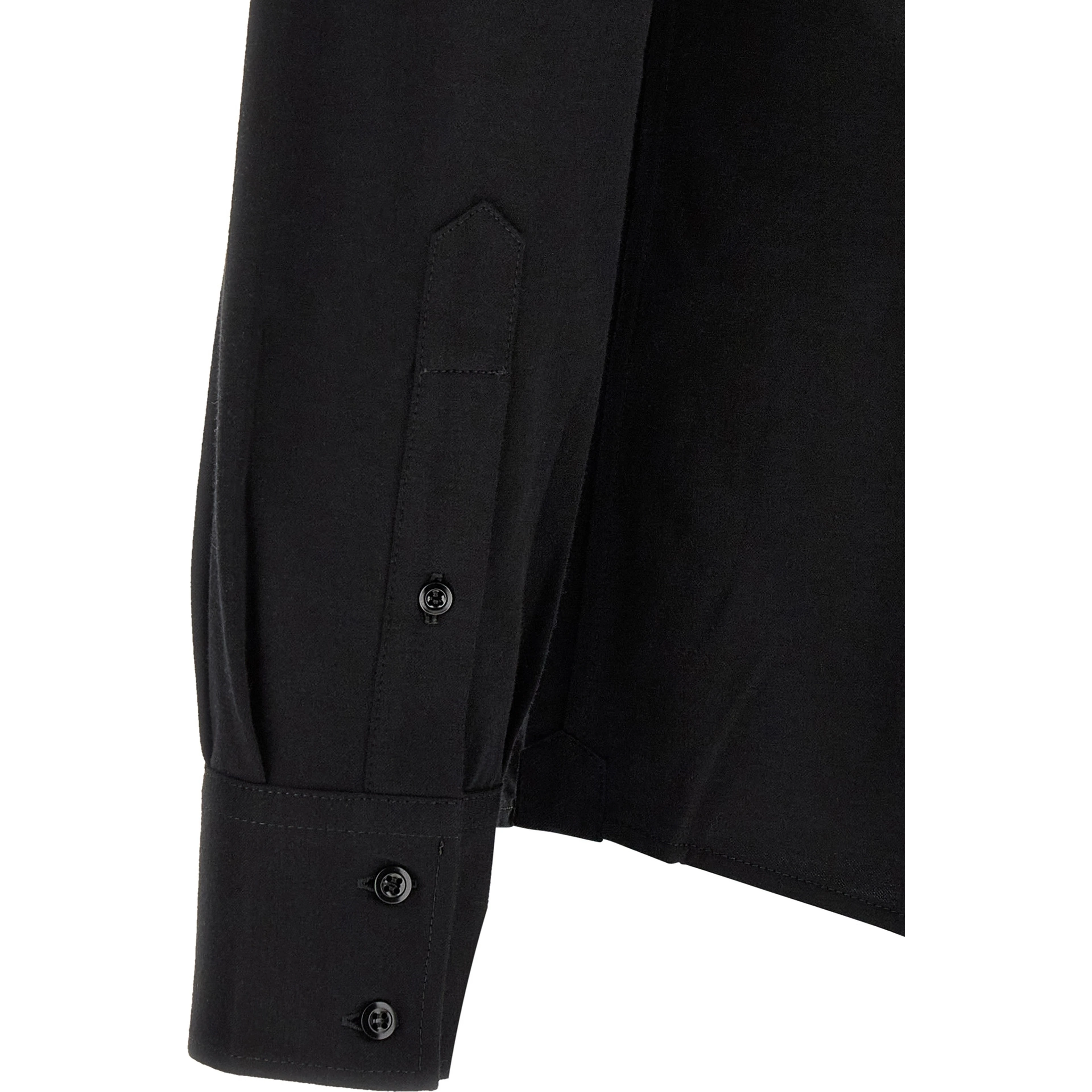Black Cotton Blouse