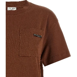 Brown Cotton T-Shirt