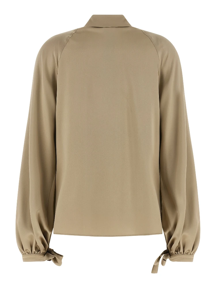 Beige Silk Blouse alternative