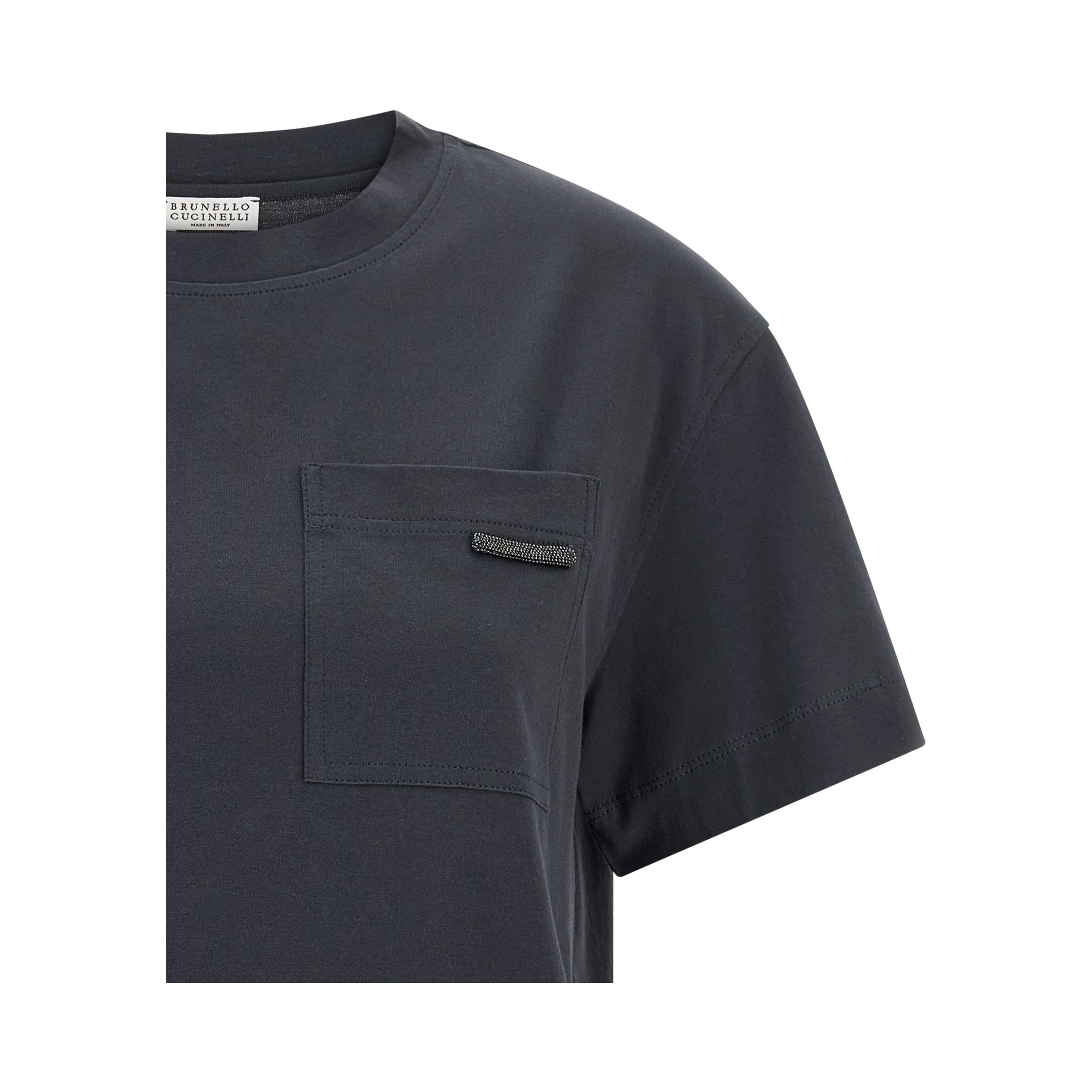 Blue Cotton T-Shirt