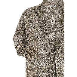 Brown Linen Cardigan