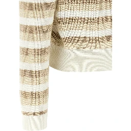 Beige Cotton Cardigan