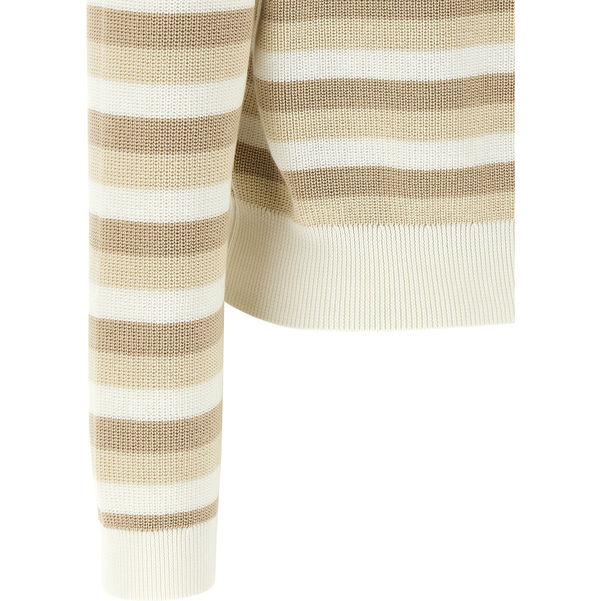 Beige Cotton Cardigan