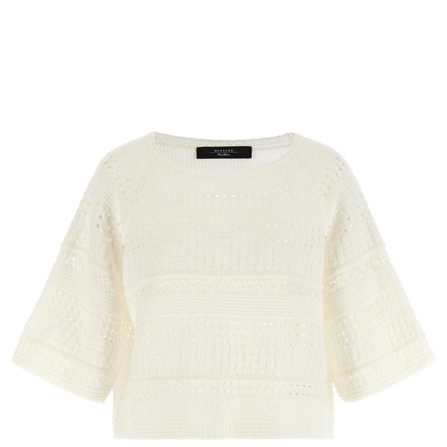White Cotton Cardigan