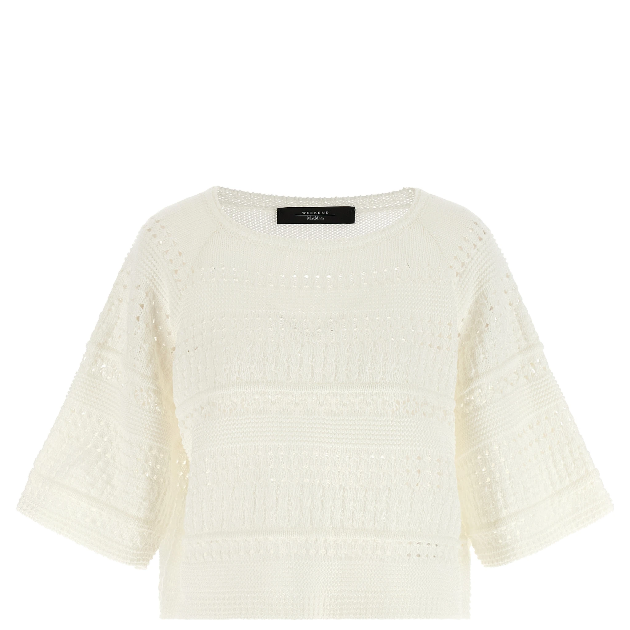 White Cotton Cardigan