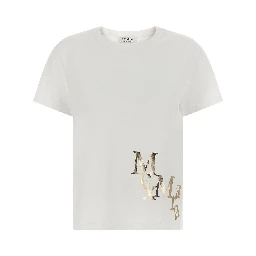 Gold Cotton T-Shirt