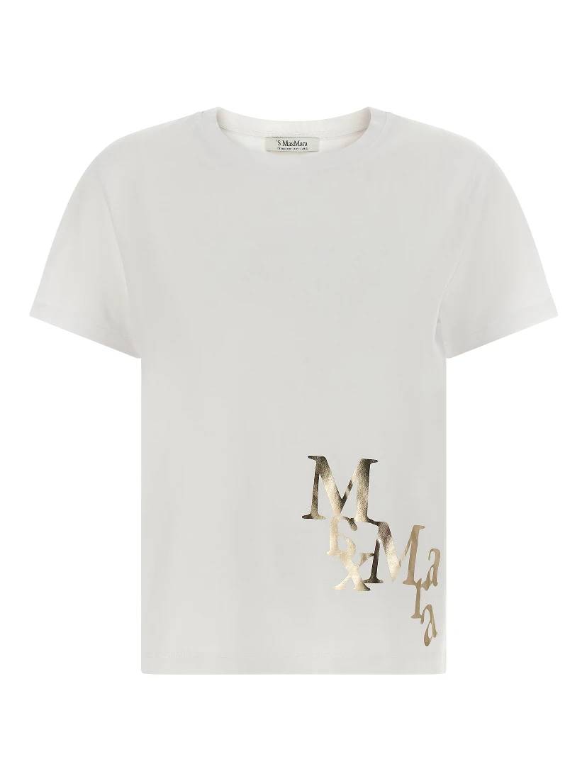 Gold Cotton T-Shirt