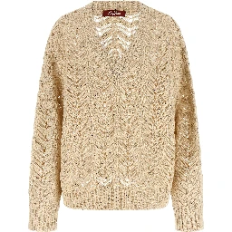 Beige Cotton Cardigan