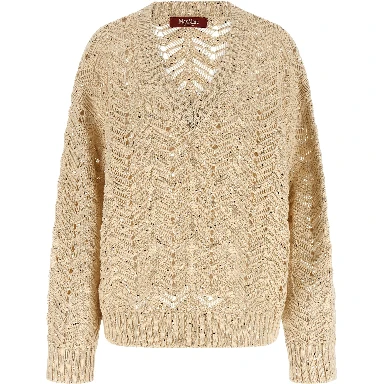 Beige Cotton Cardigan