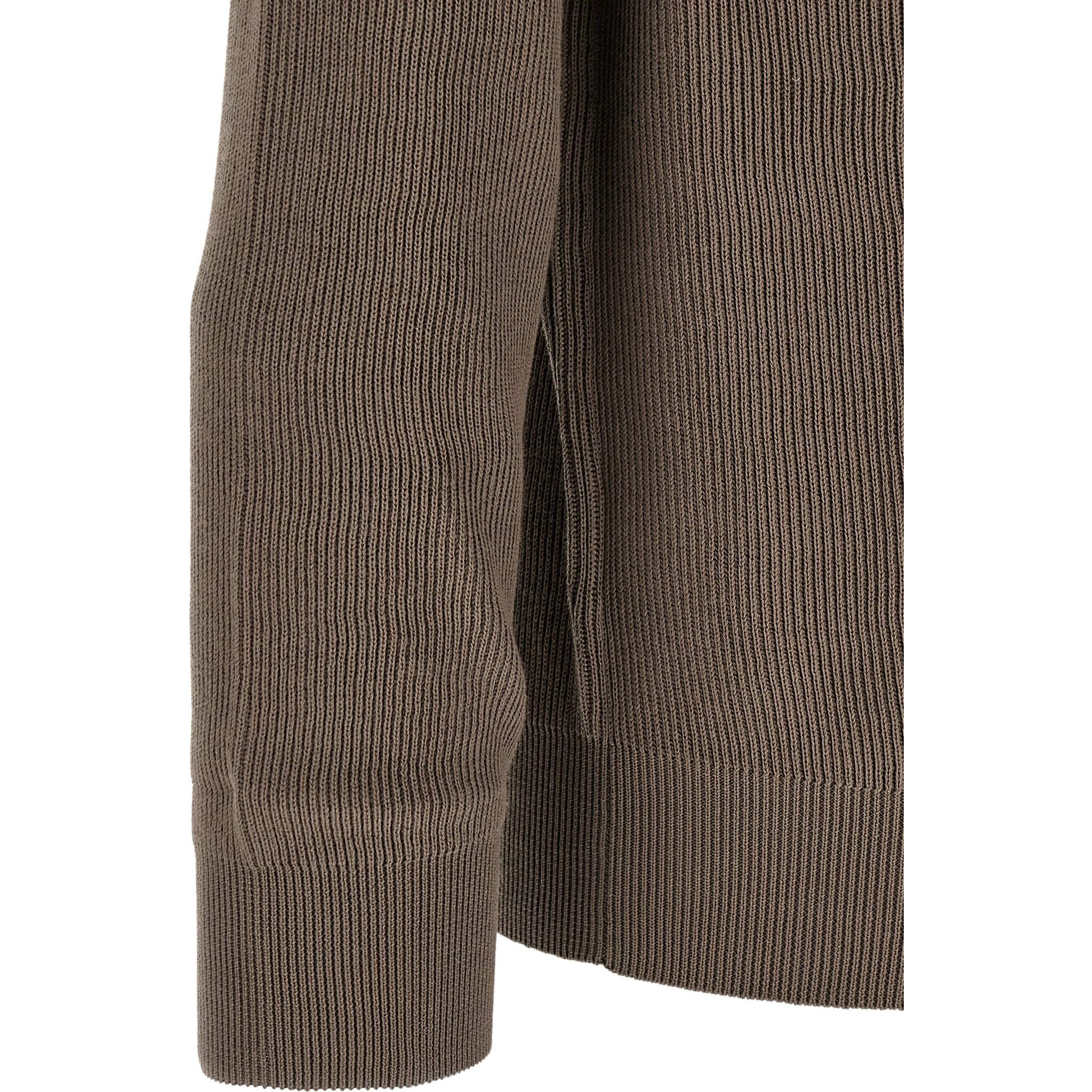 Brown Cotton Polo Shirt