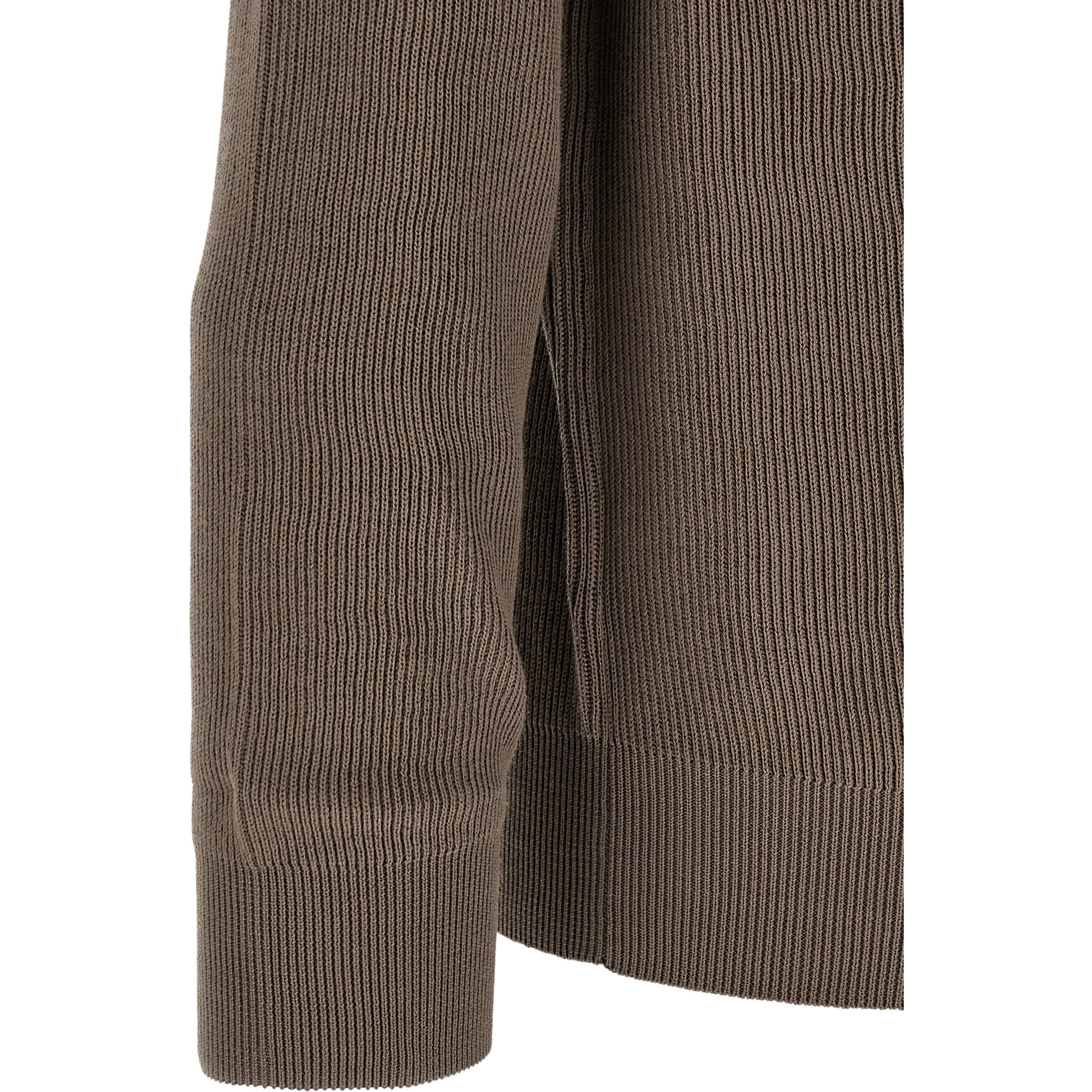 Brown Cotton Polo Shirt