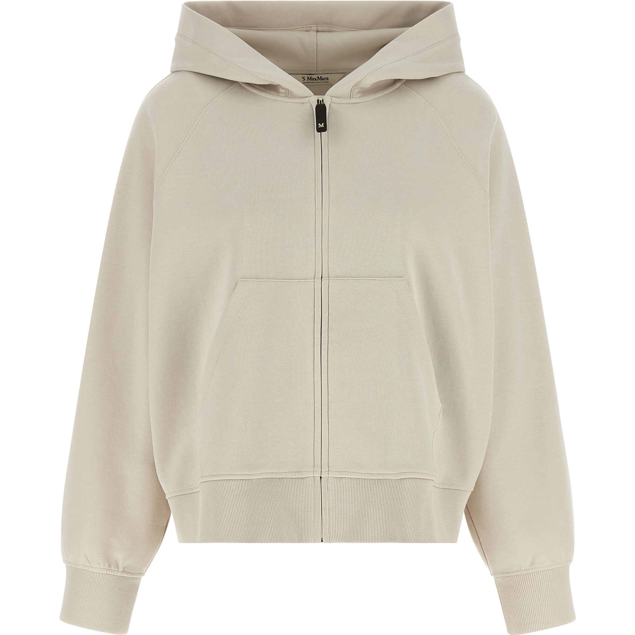 Beige Cotton Sweatshirt