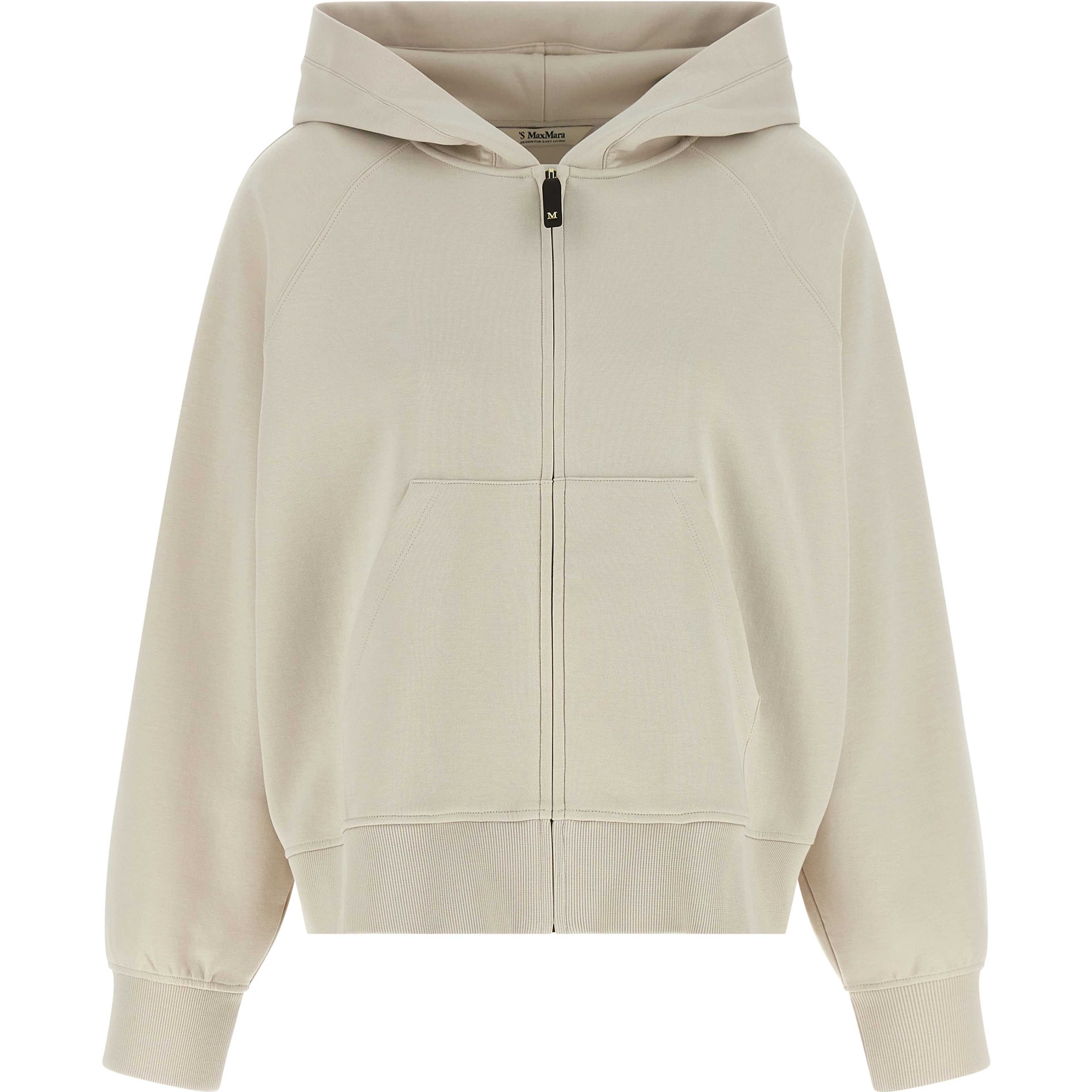 Beige Cotton Sweatshirt