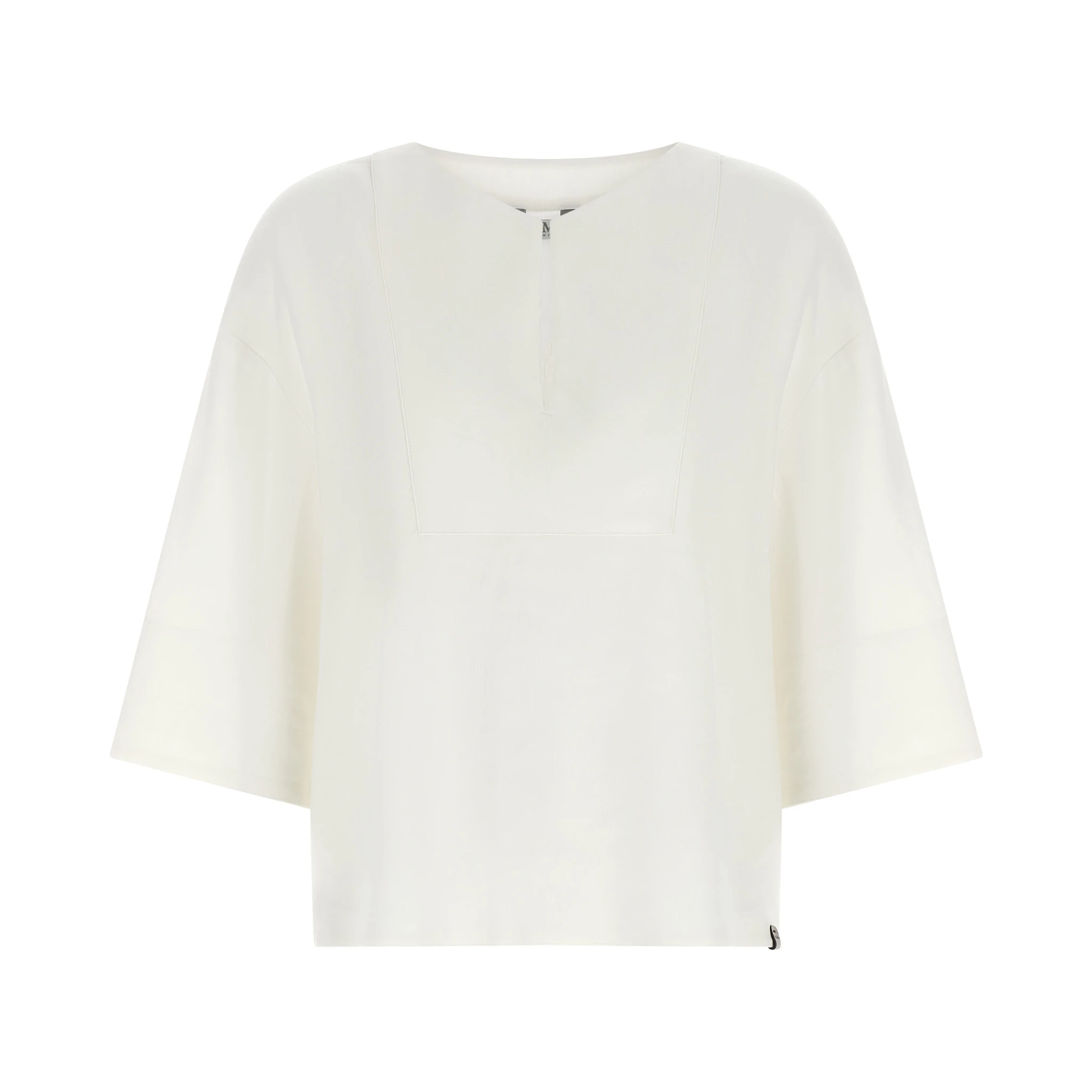 White Linen Blouse