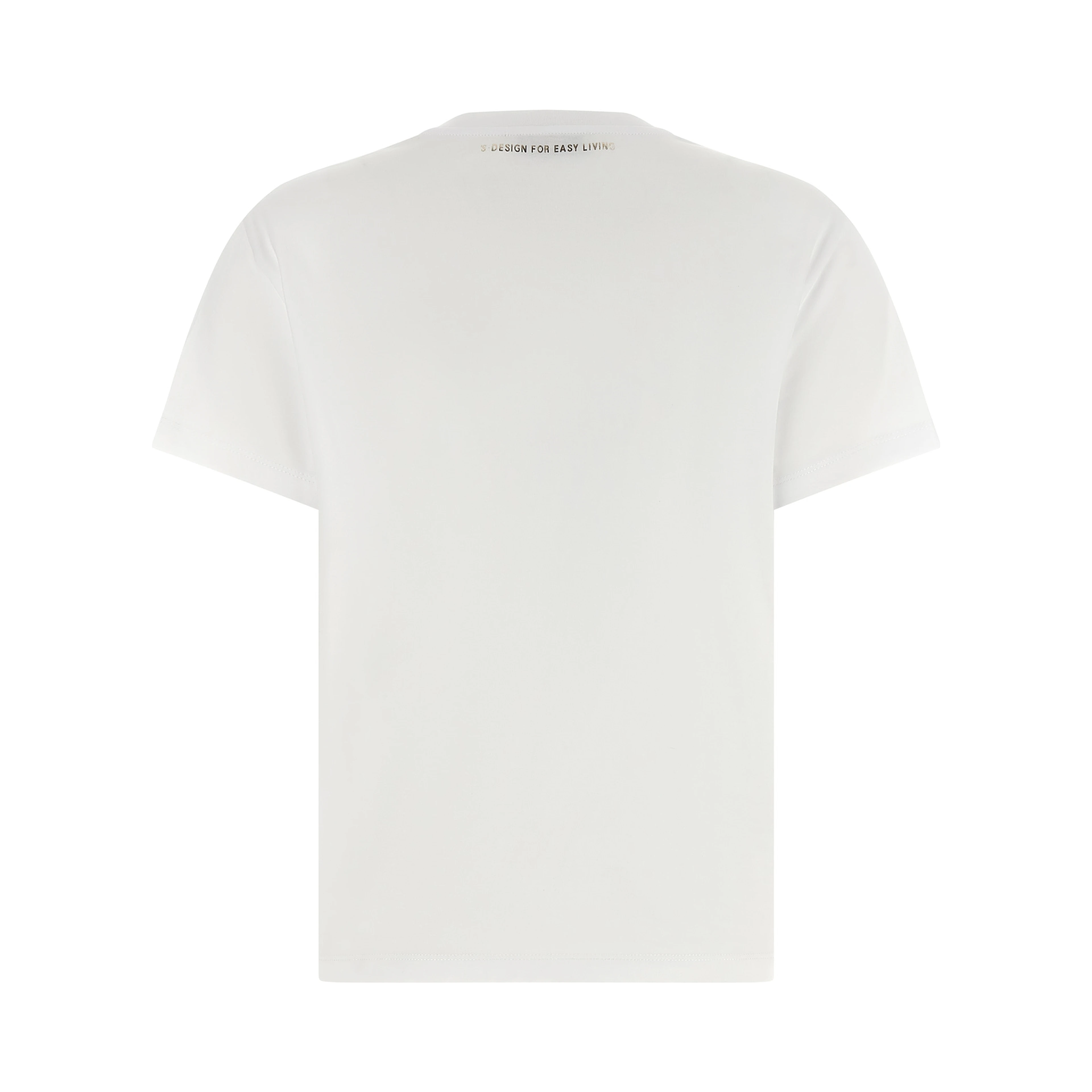 Gold Cotton T-Shirt