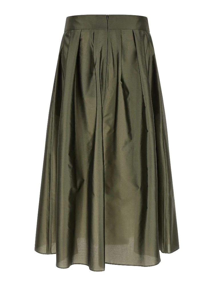 Bicolor Polyester Mini Skirt alternative