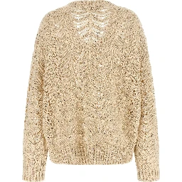 Beige Cotton Cardigan