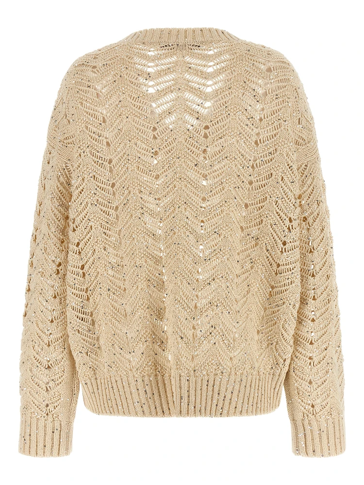 Beige Cotton Cardigan alternative