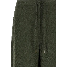 Bicolor Linen Casual Pants