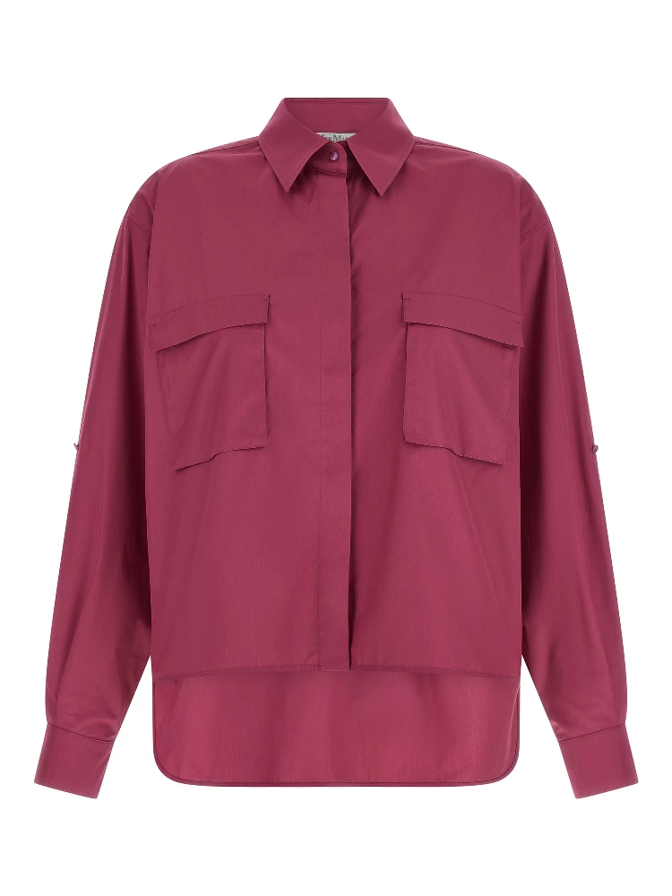 Fuchsia Cotton Blouse