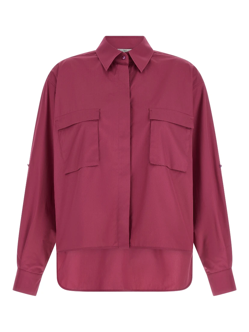 Fuchsia Cotton Blouse