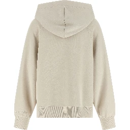 Beige Cotton Sweatshirt
