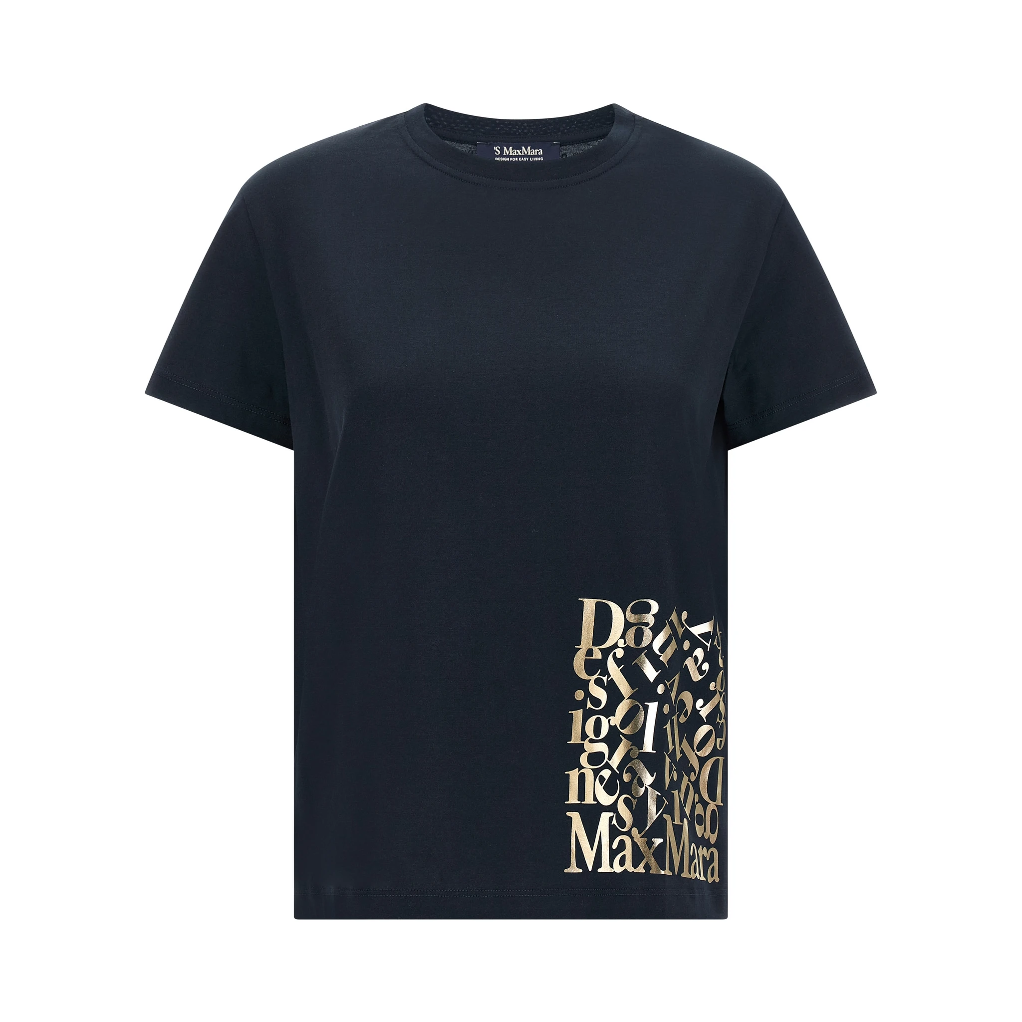 Blue Cotton T-Shirt