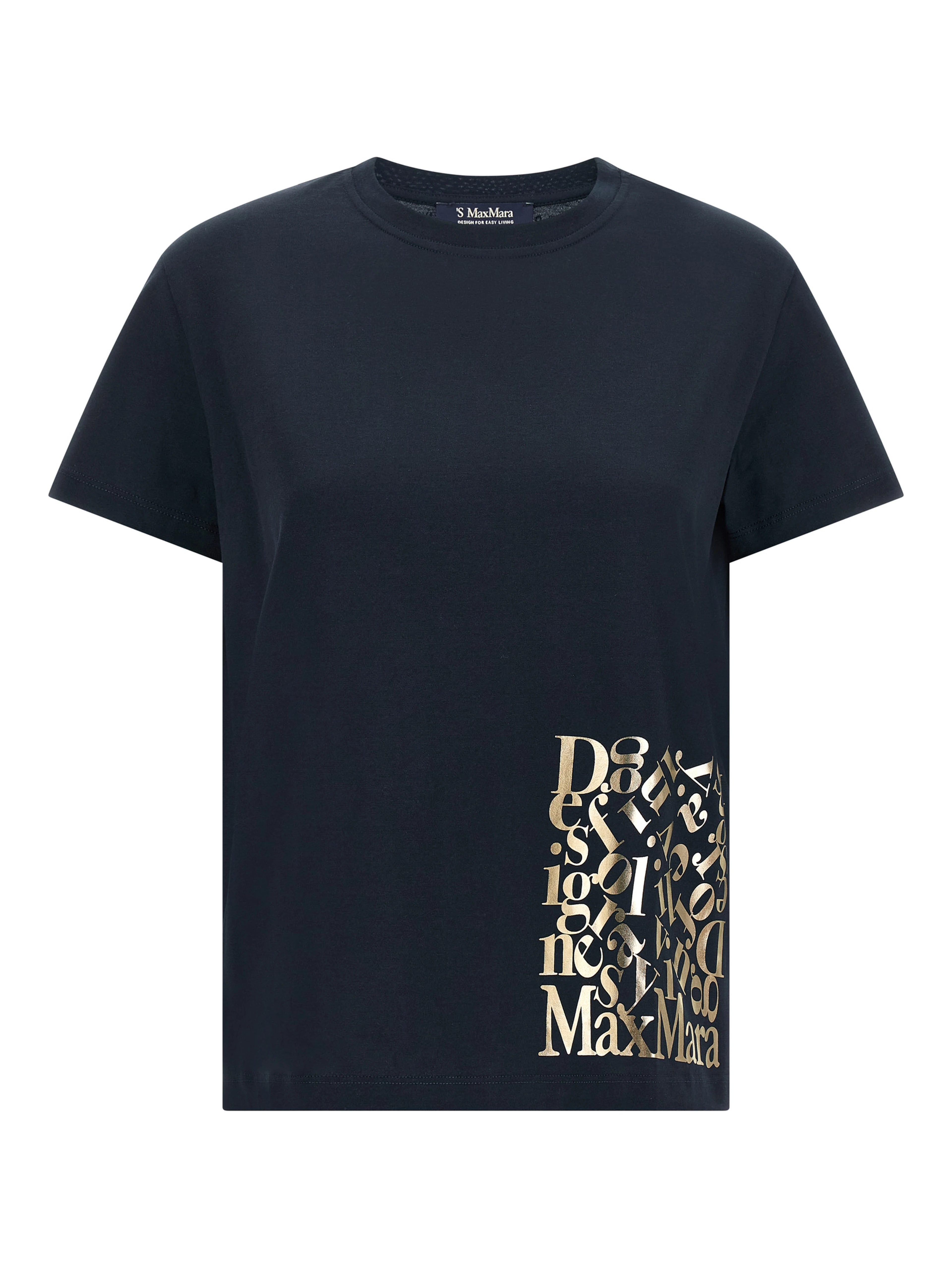 Blue Cotton T-Shirt