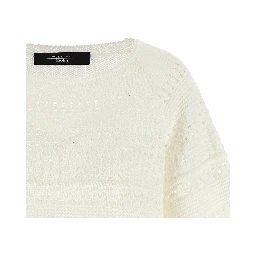 White Cotton Cardigan