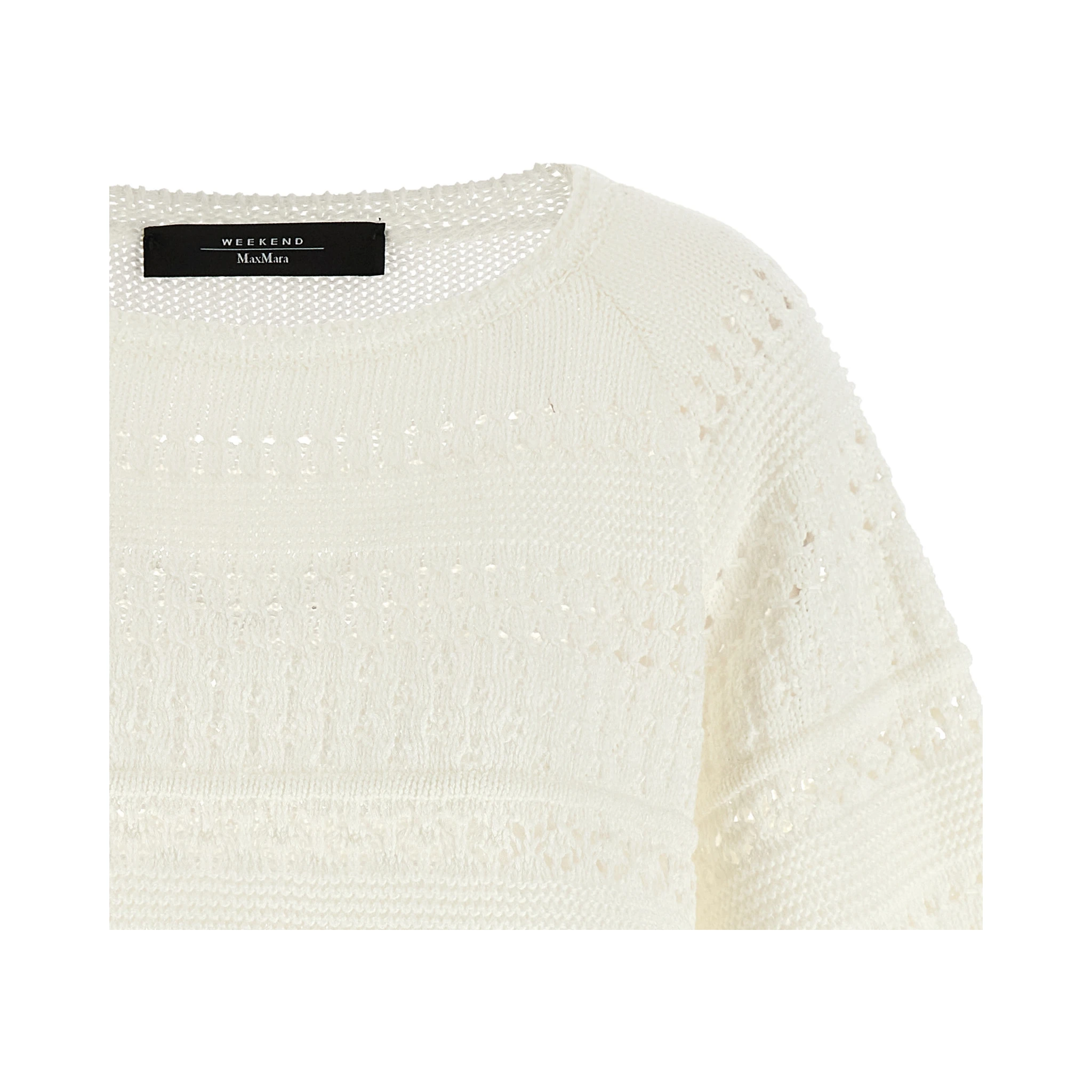 White Cotton Cardigan