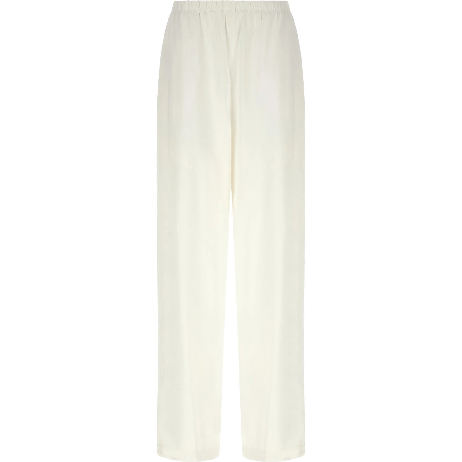 White Linen Casual Pants