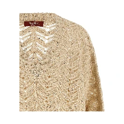Beige Cotton Cardigan