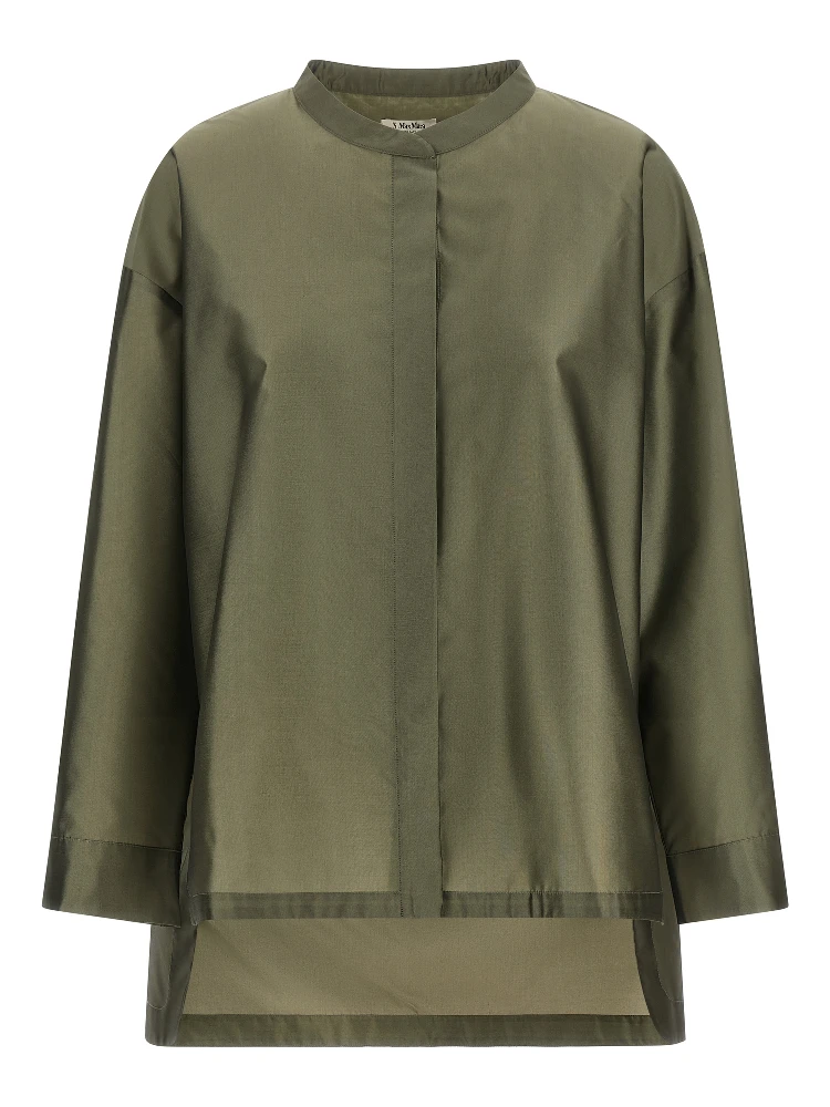 Bicolor Polyester Blouse