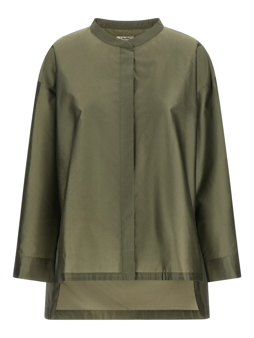 Bicolor Polyester Blouse